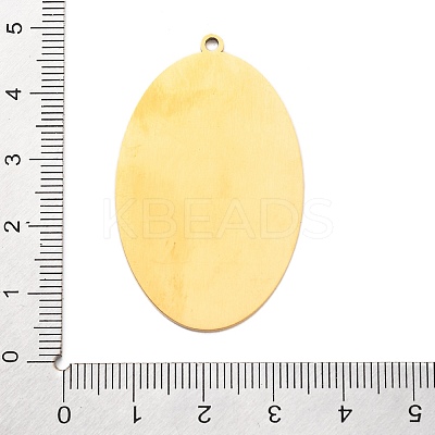 304 Stainless Steel Pendants LS-STAS-M099-02G-1