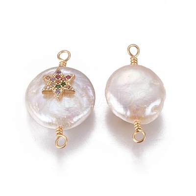 Natural Cultured Freshwater Pearl Pendants PEAR-I005-22D-1