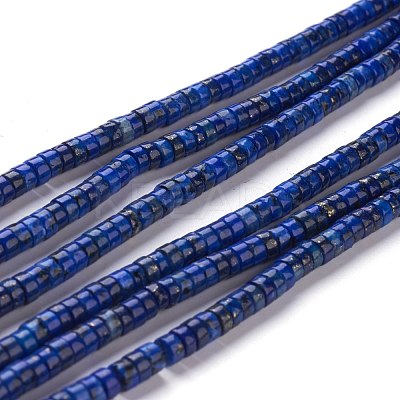 Dyed Natural Lapis Lazuli Beads Strands G-H230-34-1