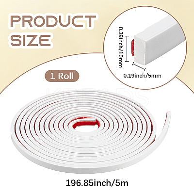 PVC Self-Adhesive Flexible Molding Trim DIY-WH20007-40B-01-1