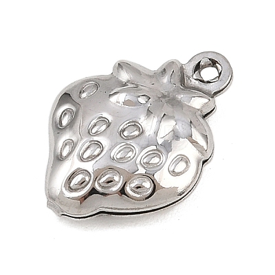 Fruit 304 Stainless Steel Pendants STAS-P418-03C-P-1