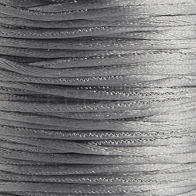 Nylon Satin Rattail Cords X-NWIR-I002-22-1