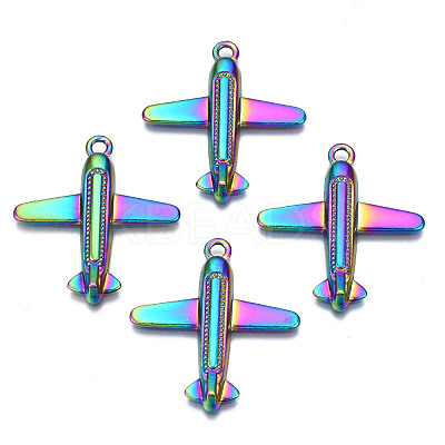 Rainbow Color Alloy Pendants PALLOY-N156-192-NR-1