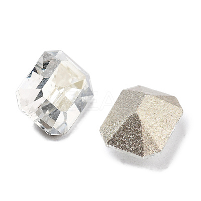 K9 Glass Rhinestone Cabochons GLAA-H034-07D-1