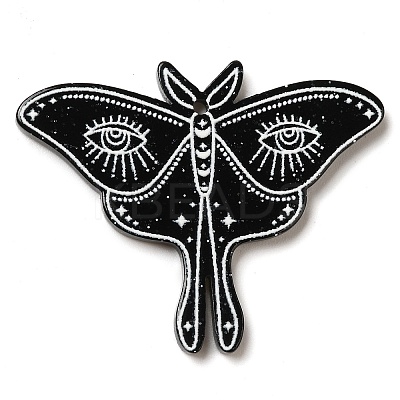 Halloween Theme Opaque Acrylic Pendants SACR-Z004-02-1