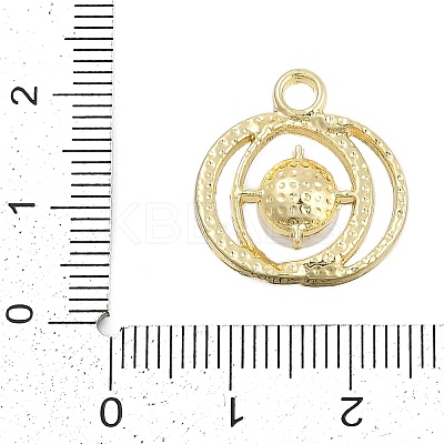 Rack Plating Alloy Micro Pave Rhinestone Pendants FIND-K020-02G-1