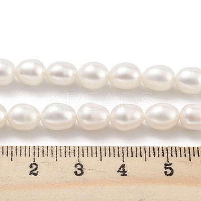 Natural Cultured Freshwater Pearl Beads Strands PEAR-P062-08K-1
