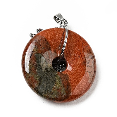 Natural Mixed Stone Pendants G-E088-08P-1