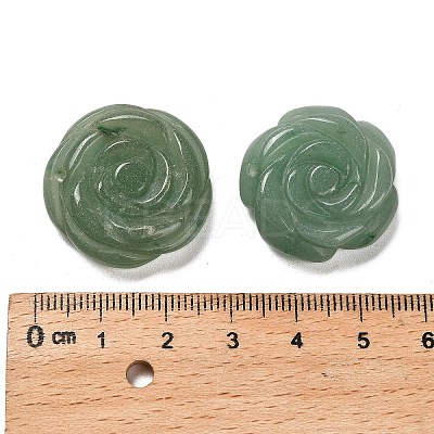 Natural Green Aventurine Carved Pendants G-Z088-01A-1