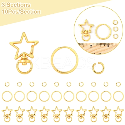 DIY Jewelry Making Findings Kits DIY-FS0008-12G-1
