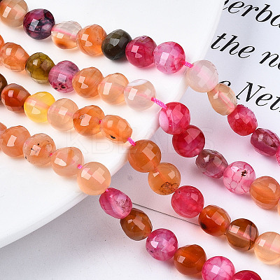 Natural Agate Beads Strands X-G-N326-100A-04-1