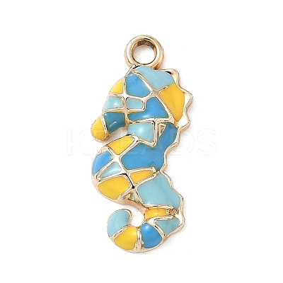Alloy Enamel Pendants LS-PALLOY-P313-09A-G-1