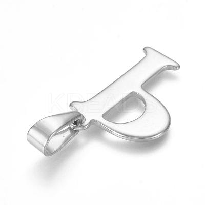 Tarnish Resistant 304 Stainless Steel Pendants STAS-F106-95P-P-1
