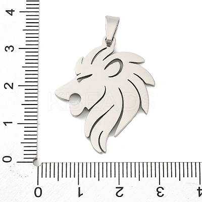 Non-Tarnish 201 Stainless Steel Pendants STAS-N103-187P-1