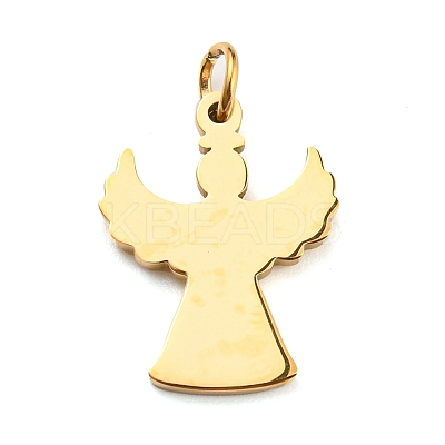 304 Stainless Steel Pendants LS-STAS-A087-01G-1