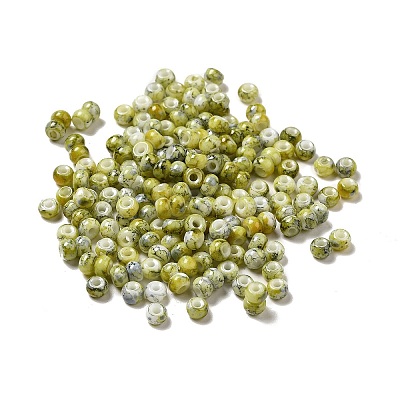 6/0 Opaque Glass Seed Beads SEED-P005-A17-1