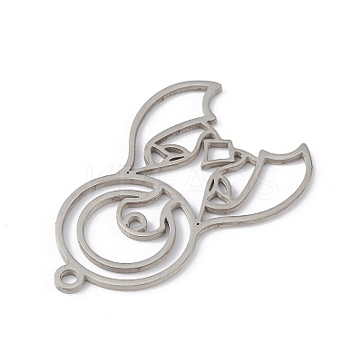 Non-Tarnish 201 Stainless Steel Pendants LS-STAS-K250-03P-1
