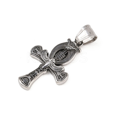 304 Stainless Steel Pendants STAS-Z171-23AS-1