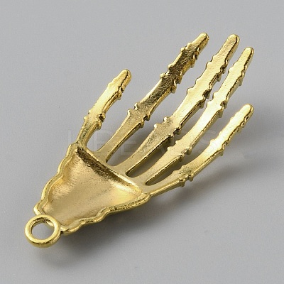 Tibetan Style Alloy Pendants LS-TIBEP-WH0003-11AG-1