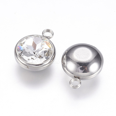 K9 Glass Rhinestone Pendants X-STAS-F123-26F-1