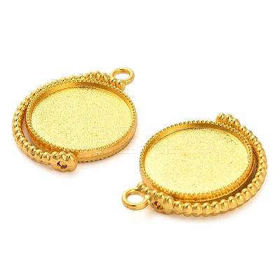 Zinc Alloy Pendant Cabochon Settings FIND-NH0001-13A-G-1