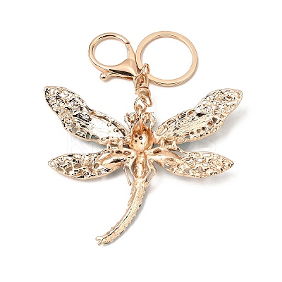 Alloy Rhinestone Keychain PW-WGCC421-04-1