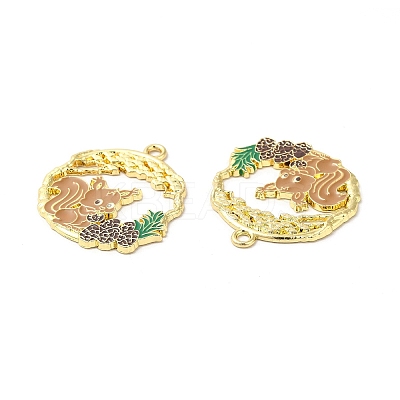 Alloy Enamel Pendants LS-ENAM-C005-22G-1