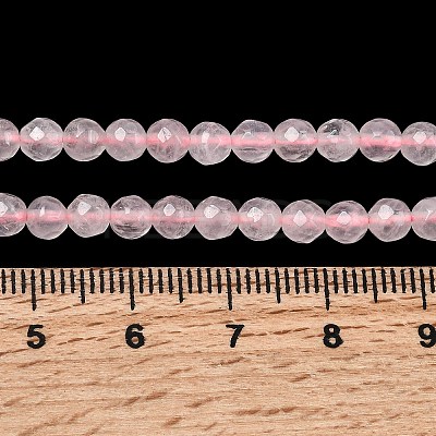 Natural Rose Quartz Gemstone Beads GSF4mmC034-1