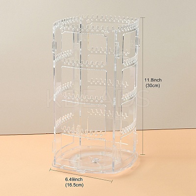 Rotating Acrylic Earring Display Stands EDIS-N010-03-1