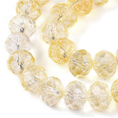 Transparent Glass Beads Strands GLAA-T023-4mm-A17-1