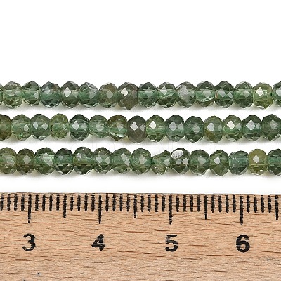 Natural Green Apatite Beads Strands G-E194-04-01-1