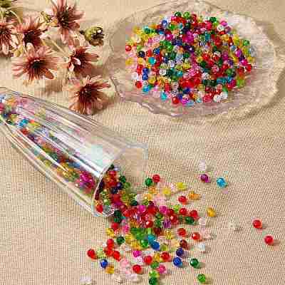 115G Transparent Acrylic Beads OACR-SZ0001-75-1