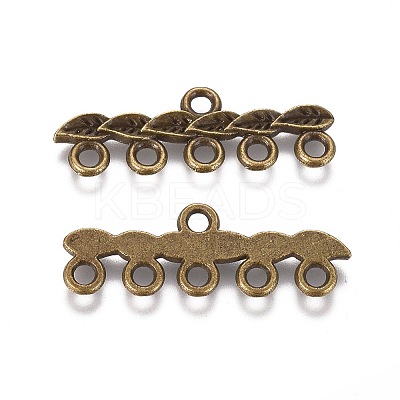 Tibetan Style Alloy Chandelier Components Links LS-TIBE-40098-AB-NR-1