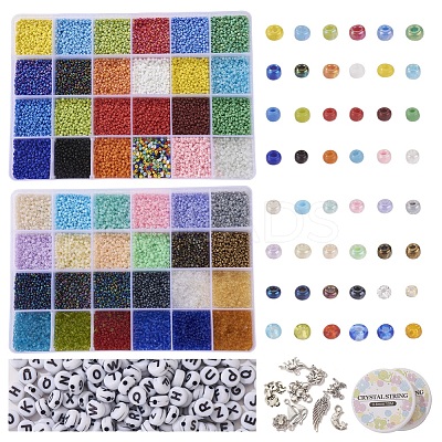 DIY Colorful Jewelry Kits for Children's Day DIY-YW0001-84-1