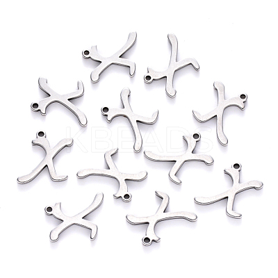 Tarnish Resistant 201 Stainless Steel Charms STAS-R105-X-1