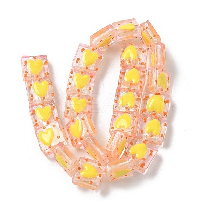 Handmade Lampwork Enamel Beads LAMP-G147-02H-1