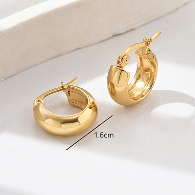 304 Stainless Steel Hoop Earrings QM4377-1-1