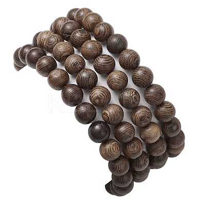 Synthetic Howlite & Turquoise Beaded Stretch Bracelets BJEW-JB111343-1