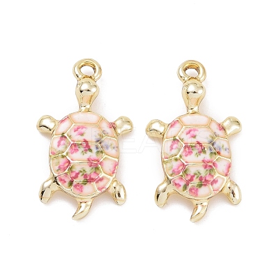 Alloy Enamel Pendants FIND-E031-01LG-02-1