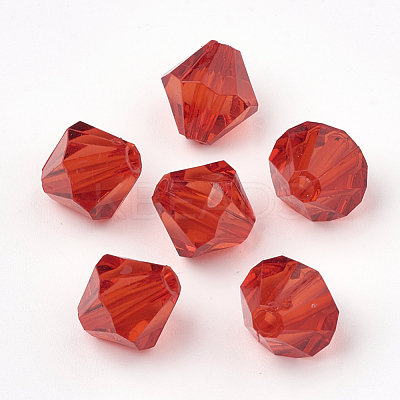 Transparent Acrylic Beads TACR-S146-5mm-05-1