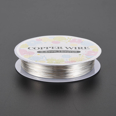 Round Craft Copper Wire X-CW0.4mm006-1
