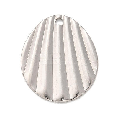 304 Stainless Steel Pendants STAS-F349-05P-01-1