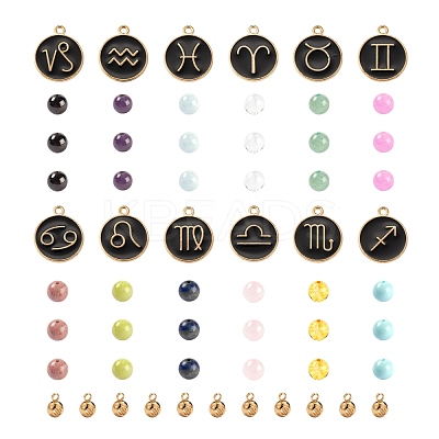 DIY Birthstone Bracelets Jewelry Making Kits G-LS0001-61-1
