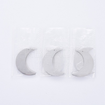 Tarnish Resistant 304 Stainless Steel Pendants STAS-L238-102A-P-1