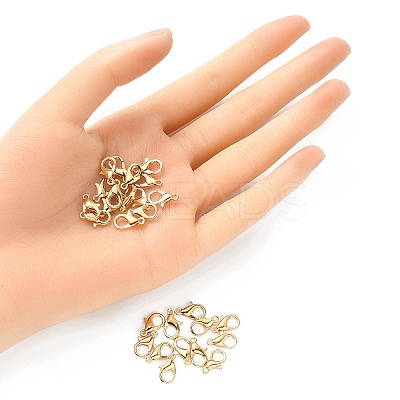 Zinc Alloy Lobster Claw Clasps FIND-YW0001-71KCG-1