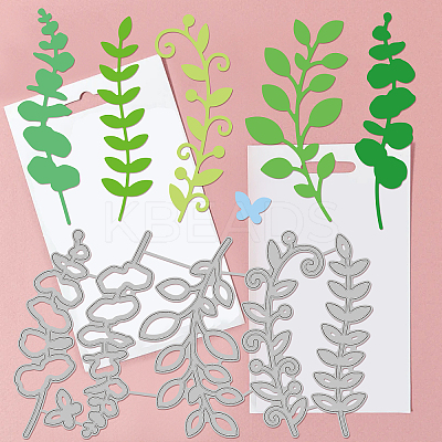 Carbon Steel Cutting Dies Stencils DIY-WH0309-1294-1