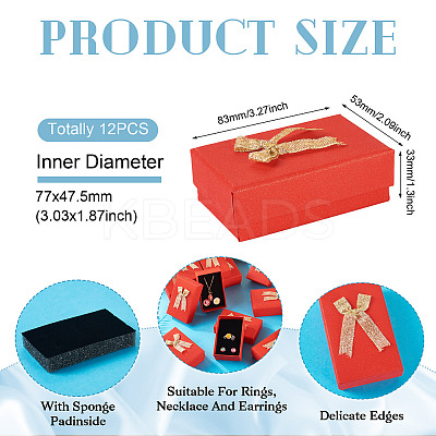 Cardboard Glitter Powder Jewelry Set Packaging Boxes LS-CON-TAC0008-08C-1
