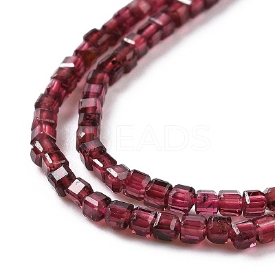 Natural Garnet Beads Strands X-G-P457-B01-22-A-1