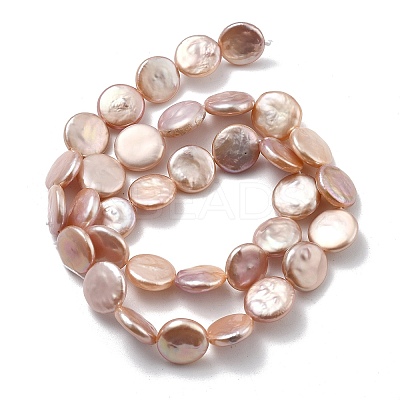 Natural Baroque Keshi Pearl Beads Strands PEAR-P064-18A-02B-1