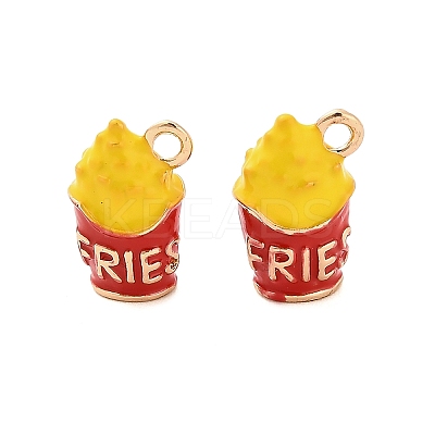 Alloy Enamel Pendants X-PALLOY-R155-01G-01-1